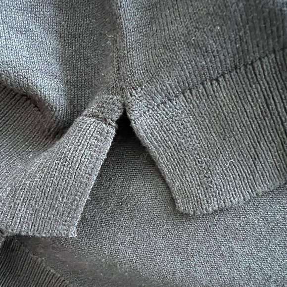 Zara Long Sleeve Wide Boat-neck Sweater - Picture 5 of 6